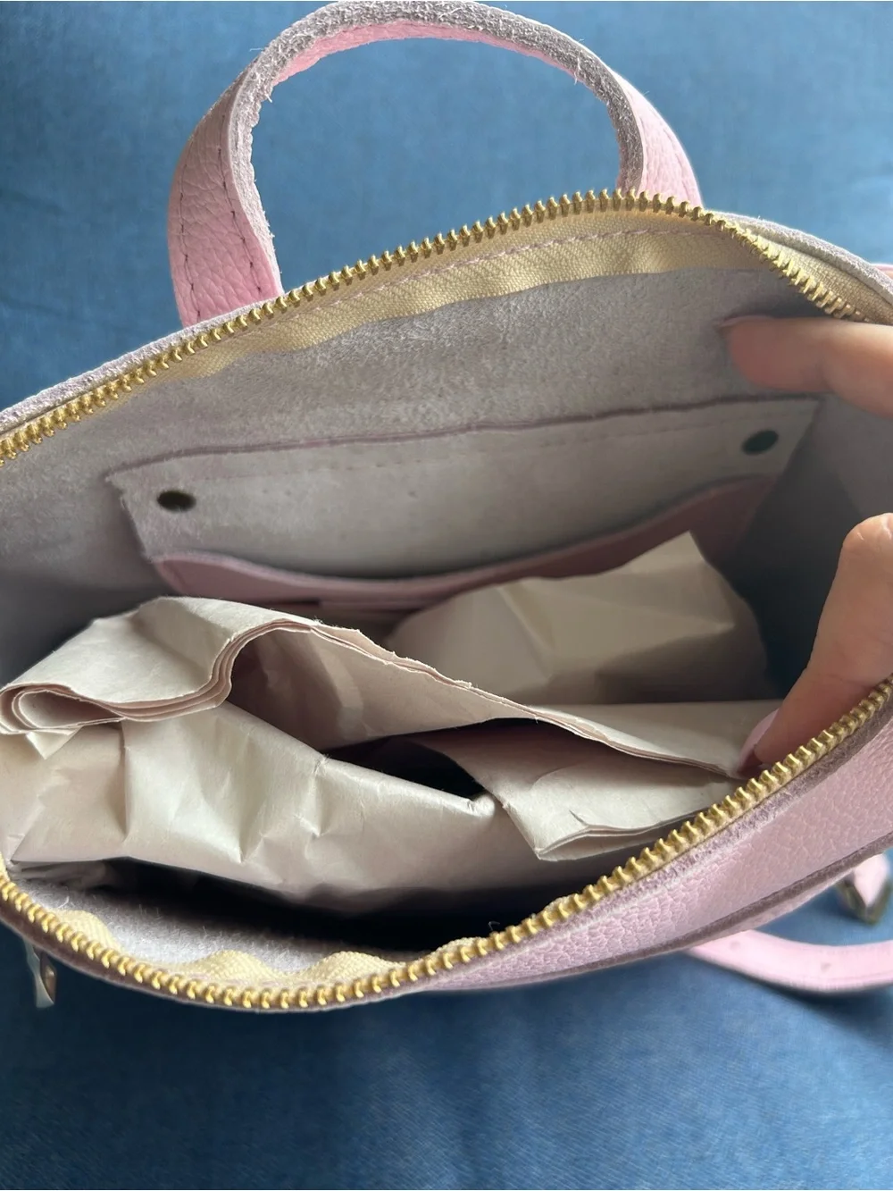 Portland Leather Goods Large Tote Backpack